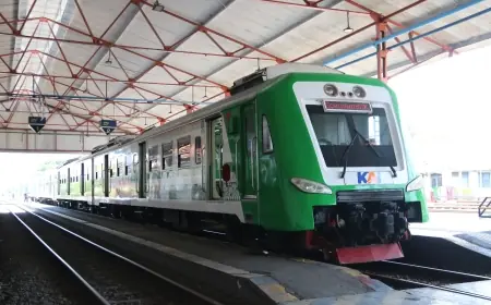 Kabar Gembira, KAI DAOP 7 Uji Coba Integrasi Stasiun Madiun dengan Bandara Adisumarmo Solo.