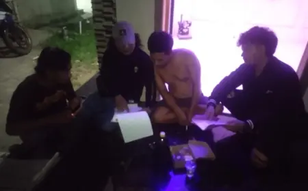 Polisi Nganjuk Gencar Berantas Judi Online, Dua Orang Ditangkap