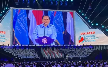 Prabowo Subianto Resmi Deklarasikan Gerakan Solidaritas Nasional di Jakarta