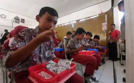 Prabowo Subianto Canangkan Program Makan Bergizi Gratis untuk Anak Sekolah Mulai 2 Januari 2025