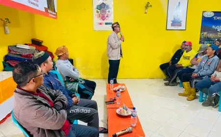 Reses di Tosari, Agus Setiya Wardhana Berikan Pompa Air untuk Atasi Keluhan Petani