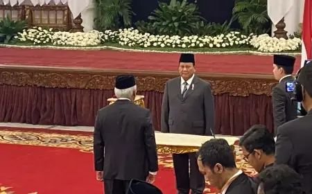 Presiden Prabowo Lantik Basuki Hadimuljono Jadi Kepala Otoritas IKN