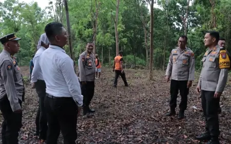 Dukung Asta Cita, Lahan untuk Ketahanan Pangan Nasional di Nganjuk Mulai Disiapkan