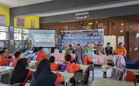 BPBD Bondowoso Edukasi Kebencanaan kepada Pelajar