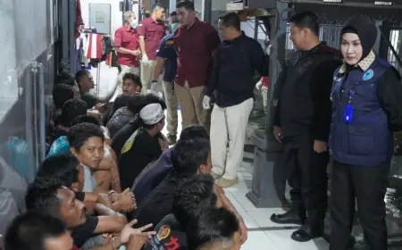 BNNK Gandeng Lapas Tulungagung Gelar Razia Gabungan dan Tes Urine  Berantas Halinar