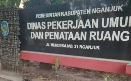 Penggusuran Lapak Pedagang di Tanah Irigasi, Begini Penjelasan Kadis PUPR Nganjuk