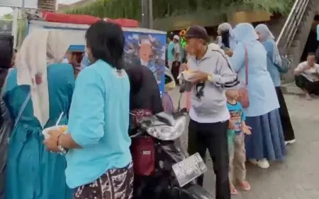 Debat Kedua Pilkada Bondowoso Bawa Berkah Bagi 21 Pedagang Bakso, Begini Ceritanya