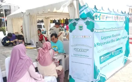 Peringatan HKN ke-60, Dinkes Batu Gelar Pengobatan Gratis di Berbagai Lokasi