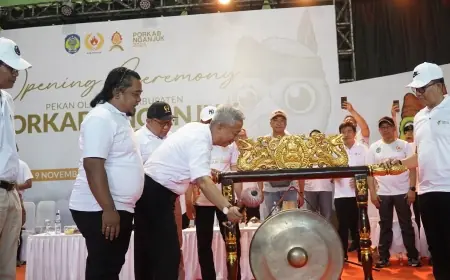 PORKAB ke-2 Tahun 2024, Resmi Dibuka oleh Pj Bupati Nganjuk