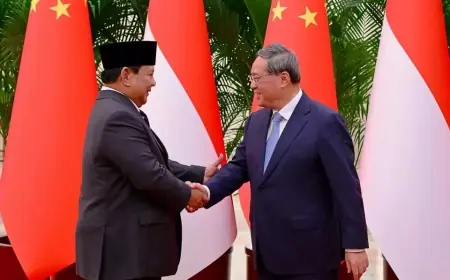 Prabowo dan PM Li Qiang Bahas Peningkatan Kerja Sama Ekonomi dan Pendidikan