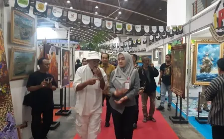 Momen Hari Pahlawan di Surabaya diwarnai Karya Seniman Nusantara lewat PSLI ke-14