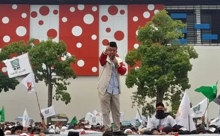 Kampanye Akbar Muhibbin Aushaf Dihadiri Anggota DPRD Gerindra Jatim
