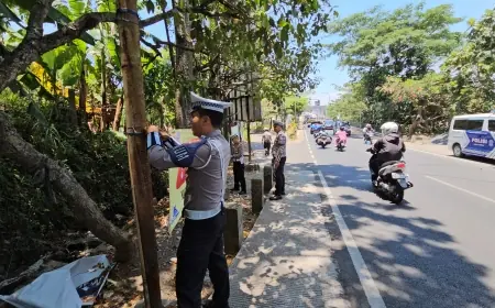 Polres Batu Lakukan Mapping Kawasan Rawan Kecelakaan di Musim Penghujan