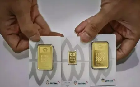 Harga Emas Antam Turun Drastis pada 12 November 2024, Begini Rinciannya
