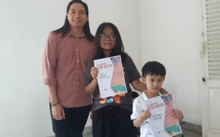 Membanggakan, Karya Anak Bangsa Siswa LAC Tampil di Museum Polandia