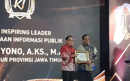 Raih Penghargaan "Most Inspiring Leader", Pj Gubernur Jatim: Keterbukaan Informasi Adalah Kebutuhan