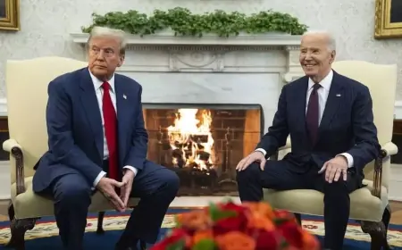 Temui Joe Biden, Donald Trump Kunjungi Gedung Putih setelah 4 Tahun