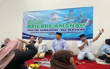 Loyalitas Relawan Cawali Kota Probolinggo, Ada yang Rela Keluarkan Dana Pribadi