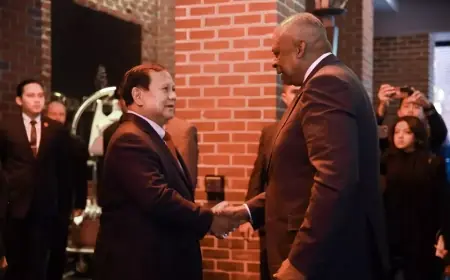 Presiden Prabowo Subianto Terima Kunjungan Menhan AS Lloyd Austin, Bahas Palestina