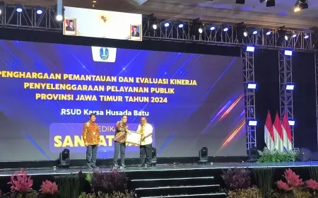 RSUD Karsa Husada Raih Penghargaan Keterbukaan Informasi Publik 2024 dari KI Jatim
