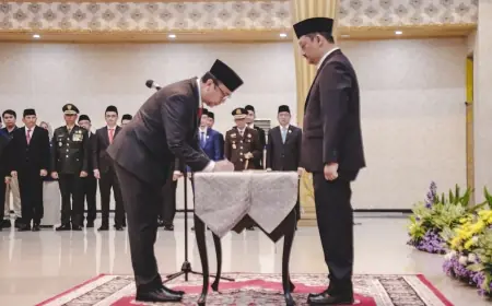 PJs Bupati Jember Lantik Plt Sekda usai Hadi Sasmito Tersandung Kasus Korupsi