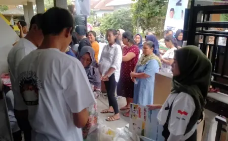 Pasar Murah Terus Digalakkan oleh Paslon GURU untuk Ringankan Beban Warga