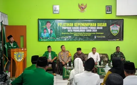 Cetak Generasi Pemimpin, Ansor Kota Probolinggo Gembleng Puluhan Kader Lewat PKD