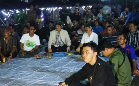 Nobar Timnas Indonesia, Deny Widyanarko Siapkan Konsep Majukan Sepak Bola Kediri