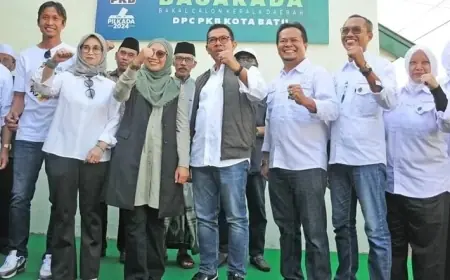 Mantan Pemain Arema, Arif Suyono Dukung Paslon NH Jadi Wali Kota Batu