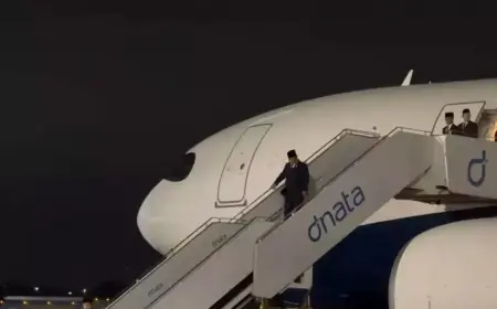 Presiden Prabowo Tiba di Brasil untuk Hadiri KTT G-20