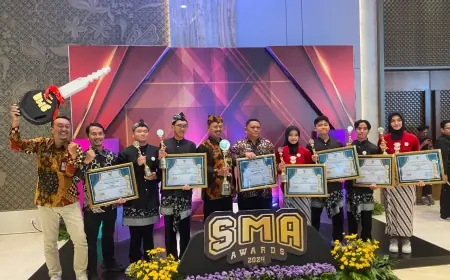 SMAN 1 Pandaan Borong 6 Tropy dalam SMA Award 2024