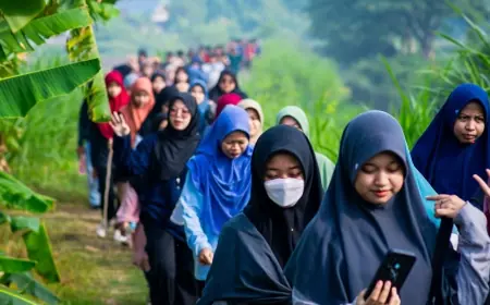 Peringatan Hari Kesehatan Nasional, DPD LDII Jombang Gelar Jalan Sehat dan Bakti Sosial