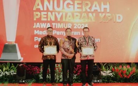 Bank Jatim Raih Penghargaan BUMD Peduli Penyiaran dari KPID Jawa Timur