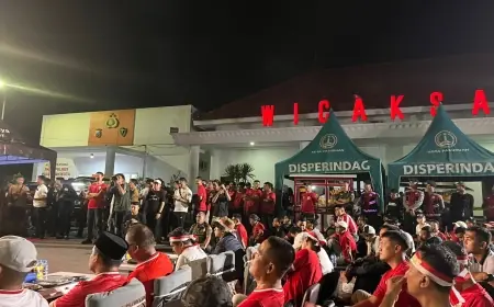 Nonton Bareng Timnas Bersama Masyarakat,  Cooling System Jelang Pilkada
