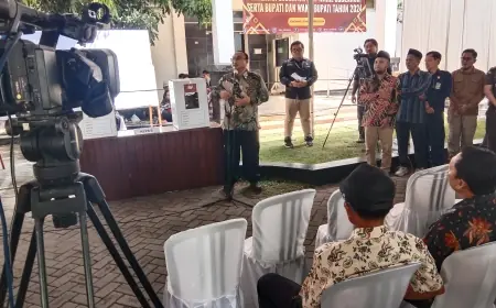 Simulasi Pemungutan Suara di Jombang, KPU Jatim Ingatkan Mitigasi Risiko
