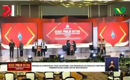 Tiga Cabup Nganjuk Saling Tawar Solusi Atasi Konflik Perguruan Silat pada Debat Publik Terakhir
