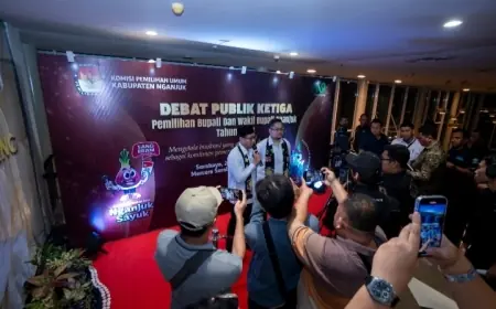 Muhibbin dan Aushaf Berjanji Ciptakan Pemerintahan Nganjuk yang Bersih dan Transparan
