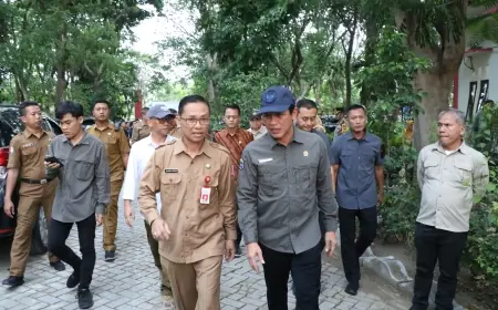 Pj Sekda Bojonegoro Sambut Menteri Lingkungan Hidup Pulang Kampung