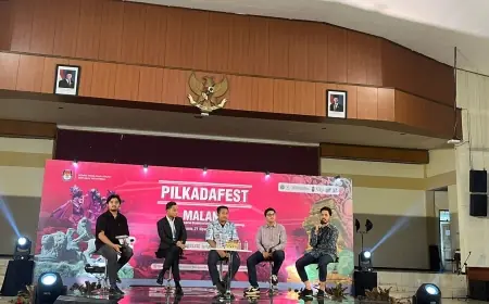 Laboratorium Pancasila UM Bersama KPU Kota Malang Ajak Gen-Z Pahami Politik di Pilkadafest