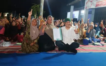 Berbekal Survei Internal, Deny Widyanarko Yakin Menangi Pilbup Kediri