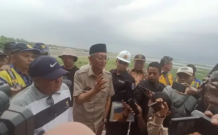 Warga Nganjuk Sampaikan Keluhan ke Menteri PU tentang Minimnya Saluran Irigasi dari Bendungan Semantok