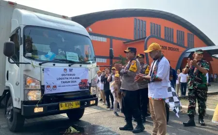 Logistik Pilkada Jombang Mulai Didistribusikan ke Setiap Kecamatan