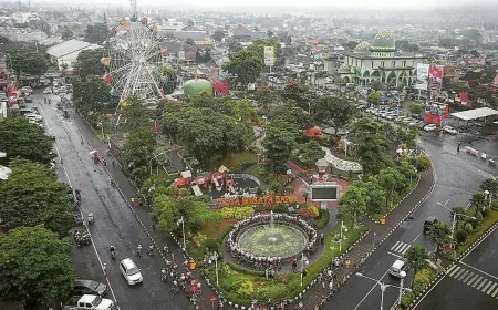 Paslon Krida Bakal Bangun Alun-alun di Tiga Kecamatan Kota Batu