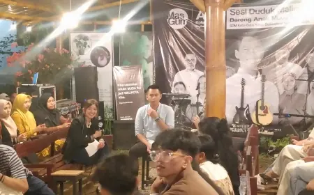 Paslon GURU Rangkul Anak Muda Kota Batu untuk Berani Bersuara