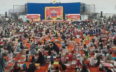 Diikuti Seribu Peserta, Alfamart Bersama Kodomo Gelar Lomba Mewarna Massal