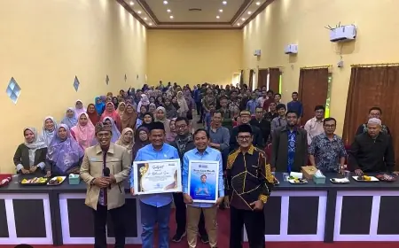 Calon Walikota Malang Ali Muthohirin Hadiri Silaturahmi Kepala Sekolah Madrasah se-Kota Malang
