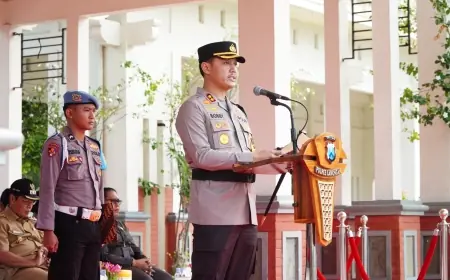 7.125 Personil Gabungan Diterjunkan untuk Amankan Pilkada Lamongan