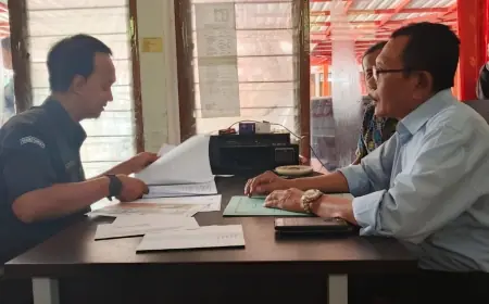 Tim Hukum Cabup Kediri Deny - Mudawamah Laporkan Dugaan Money Politic