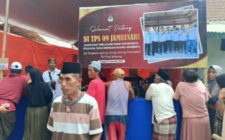 Janggal, TPS di Bondowoso Kekurangan 100 Surat Suara, Warga Menumpuk Hampir Ricuh