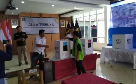 Warga Binaan di Lapas Bondowoso Ikut Nyoblos, Ini Hasilnya